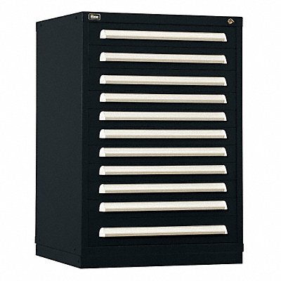 VIDMAR RP2105ALBK Modular Drawer Cabinet 44 x30 x28 Black 11Drwr