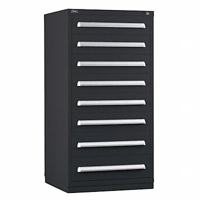 VIDMAR SEP3163ALBK Modular Drawer Cabinet 59 x30 x28 Black 8Drwr