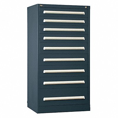 VIDMAR SCU3144AFTKAVG Modular Drawer Cabinet 59 x30 x28 Light Grey 9Drwr