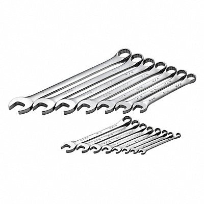 SK PROFESSIONAL TOOLS 86255 Combination Wrench St Steel Chrome Standard Offset