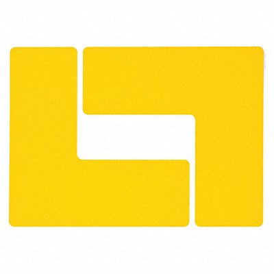 BRADY 104445 G5697 Floor Tape Yellow 3 inx8 in L PK20