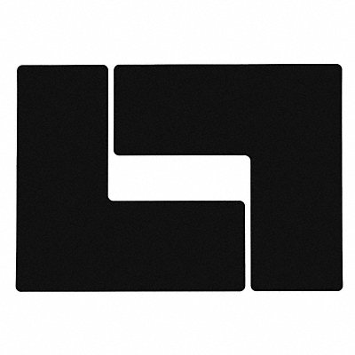 BRADY 104458 G5698 Floor Tape Black 4 inx10 in L PK20