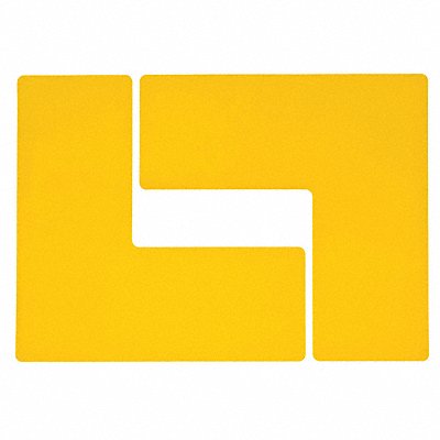 BRADY 104457 G5698 Floor Tape Yellow 4 inx10 in L PK20