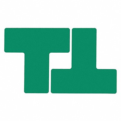 BRADY 104449 Floor Tape Green 3 inx8 in T PK20