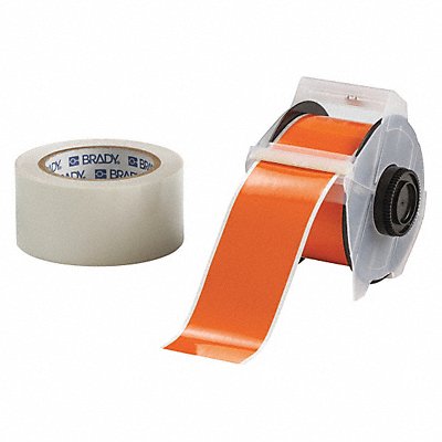 BRADY 142174 Print On Demand Floor Labels 2-1/4In W