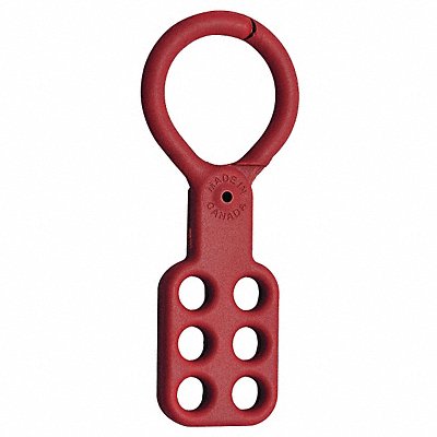 ZING 7109 Lockout Hasp Standard 6 Lock 4-1/2 in L