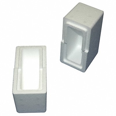 POLAR TECH 718 Petri Dish Mailer 4 in H 101.6 mm L PK80