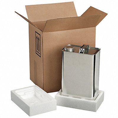 POLAR TECH HAZ10424G Paint Can Shipper Kit Single Wall 275#