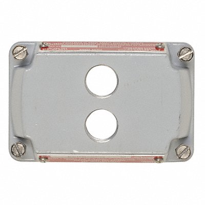 APPLETON ELECTRIC ESKB2SPQ Hazardous Location Cover Grey Aluminum