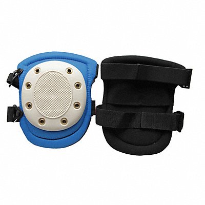WESTWARD 12F680 Knee Pad UNIV Clip Black/Blue/White PR