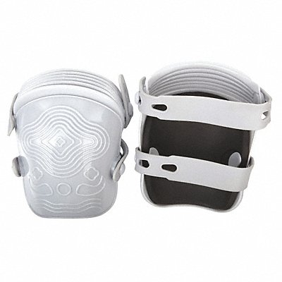 WESTWARD 12F685 Knee Pad UNIV Button Grey PR