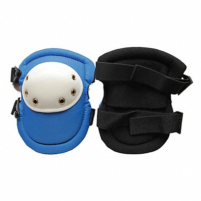 WESTWARD 12F687 Knee Pad UNIV Clip Black/Blue/White PR