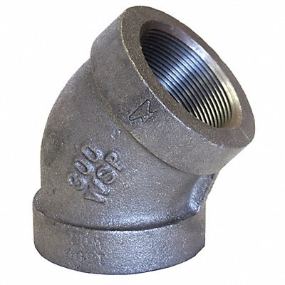 ANVIL 310512207 45 Elbow Malleable Iron 4 in FNPT