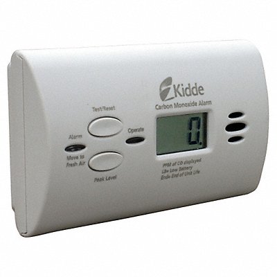 KIDDE KNCOPPBLPM CO2 Alarm AA Alkaline Electrochemical