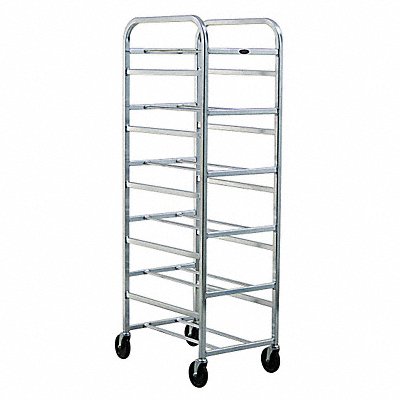 GRAINGER 1279 Bin Cart 18 1/2 in W 68 in H Silver