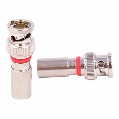 DOLPHIN COMPONENTS CORP DCCBNCM6QG Cable Coupler BNC/Male RG6 Coax PK10