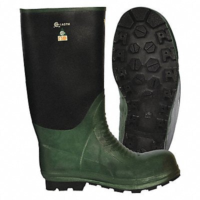VIKING VW839 G3077 Rubber Boot Unisex 9 Knee Black PR