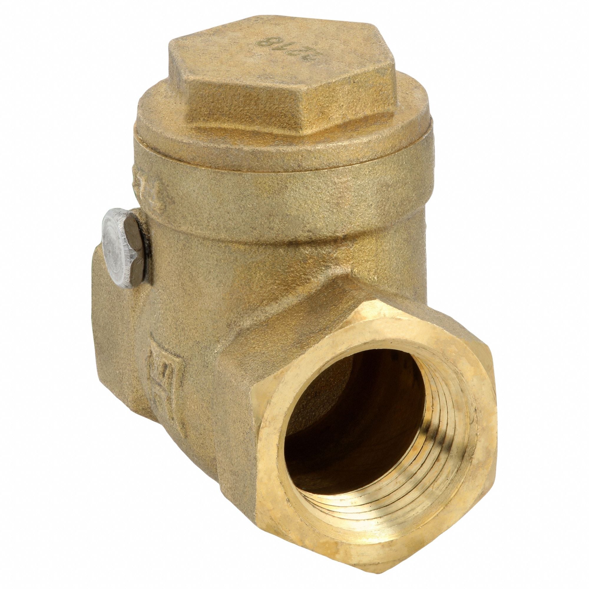 MILWAUKEE VALVE UP0967000012 Swing Check Valve 2.125 in Overall L