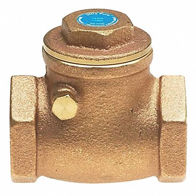 MILWAUKEE VALVE UP0967000100 Swing Check Valve 2.75 in Overall L