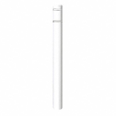 GRAINGER CL1385O Bollard Cover White 5 in Dia