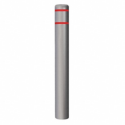 GRAINGER CL1386Q Bollard Cover Grey 7 3/10 in Dia