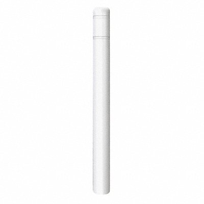 GRAINGER CL1385II Bollard Cover White 5 in Dia