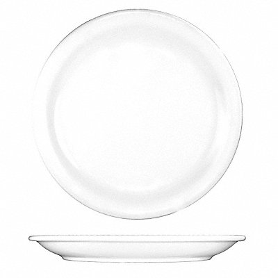ITI BR5 Plate 5 1/2 Dia European White PK36