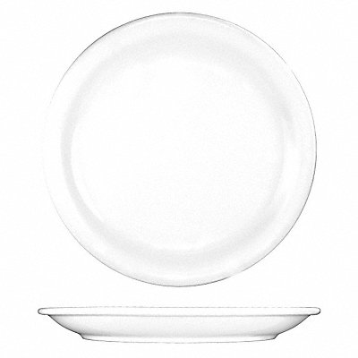 ITI BR7 Plate 7 1/4 Dia European White PK36