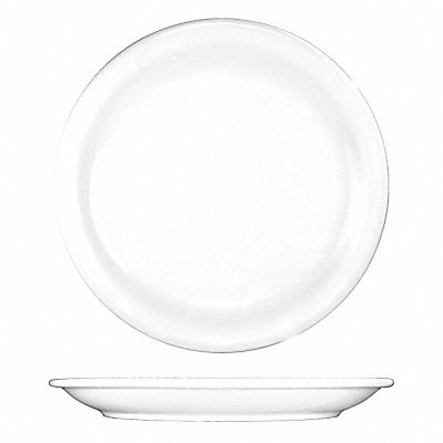 ITI BR9 Plate 9 1/2 Dia European White PK24