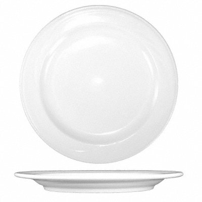 ITI AM6 Plate 6 1/4 Dia Bright White PK36