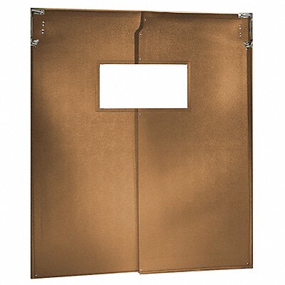 CHASE AIR2006084MBR G2992 Swinging Dr 7x5 ft Medium Brown PVC PR