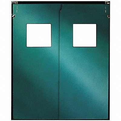 CHASE AIR3007296 Swinging Door 8 x 6 ft Forest Green PR