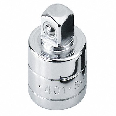 SK PROFESSIONAL TOOLS 401 SocketAdaptor Steel Chrome 1/2 in 3/8 in