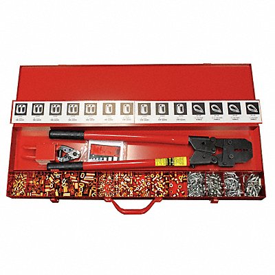 LOOS CSSKIT Hand Swaging Kit Oval  Stop Copper
