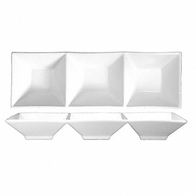 ITI FA312 Triple Square Bowl 15oz White PK24