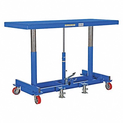 VESTIL LDLT3072 Ergonomic Long Deck Cart 2K 72 x 30