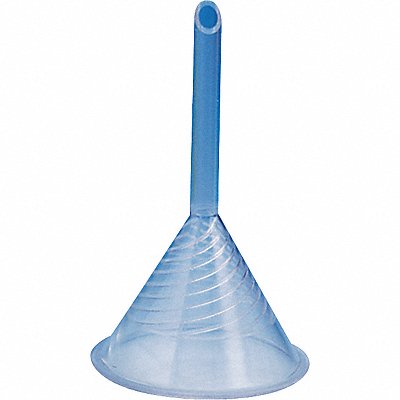 GRAINGER F146440000 Funnel 70 mm Dia 13.5 cm H 76 mL PK6