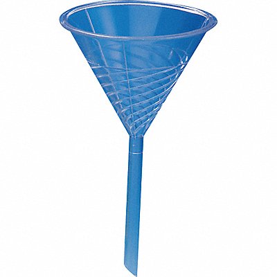 GRAINGER F146460000 Funnel 100 mm Dia 19.4 cm H 224 mL PK4