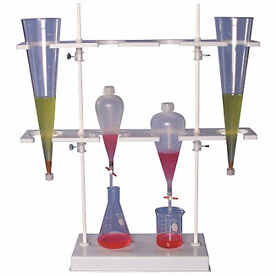 SP SCIENCEWARE H189670000 Imhoff cone a separation funnel rack