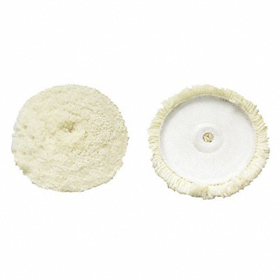 GRAINGER 12U069 Polishing Pad Curved Edge 7-1/2 In
