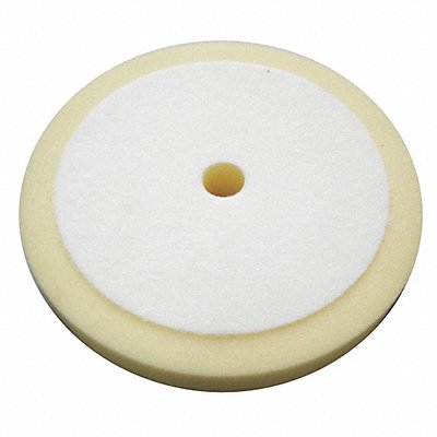 GRAINGER 12U070 Polishing Pad 8 In Foam