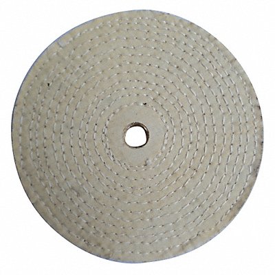 GRAINGER 12U109 Buffing Wheel Spiral Sewn 10 In Dia