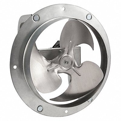 DAYTON 12U120 Exhaust Fan 12In Bl Aluminum 115V