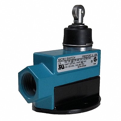 HONEYWELL BZV62RN80 Non Plug In Limit Switch Roller Plunger 1NO/1NC