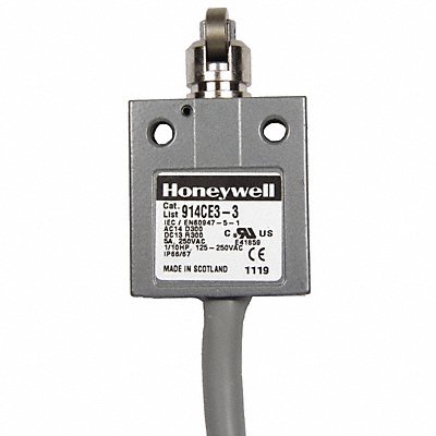 HONEYWELL 914CE33 Non Plug In Limit Switch CrossRollrPlunger SPDT