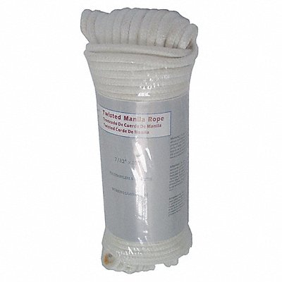 GRAINGER 12U288 General Purpose Utility Rope 7/32 Dia.x100 L