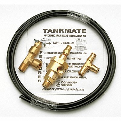 CONRADER WV1KIT Auto Drain Valve 1/4 in NPT 500 psi