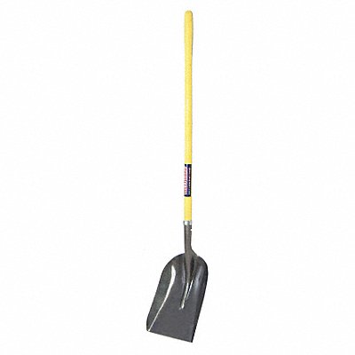 WESTWARD 12U489 Western Scoop 46-3/4 in Handle Steel
