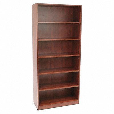 REGENCY LBC7132CH Bookcase Legacy Series 6-Shelf Cherry