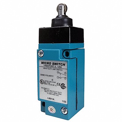 HONEYWELL LSD1A Plug In Limit Switch Roller Plunger 1NO/1NC